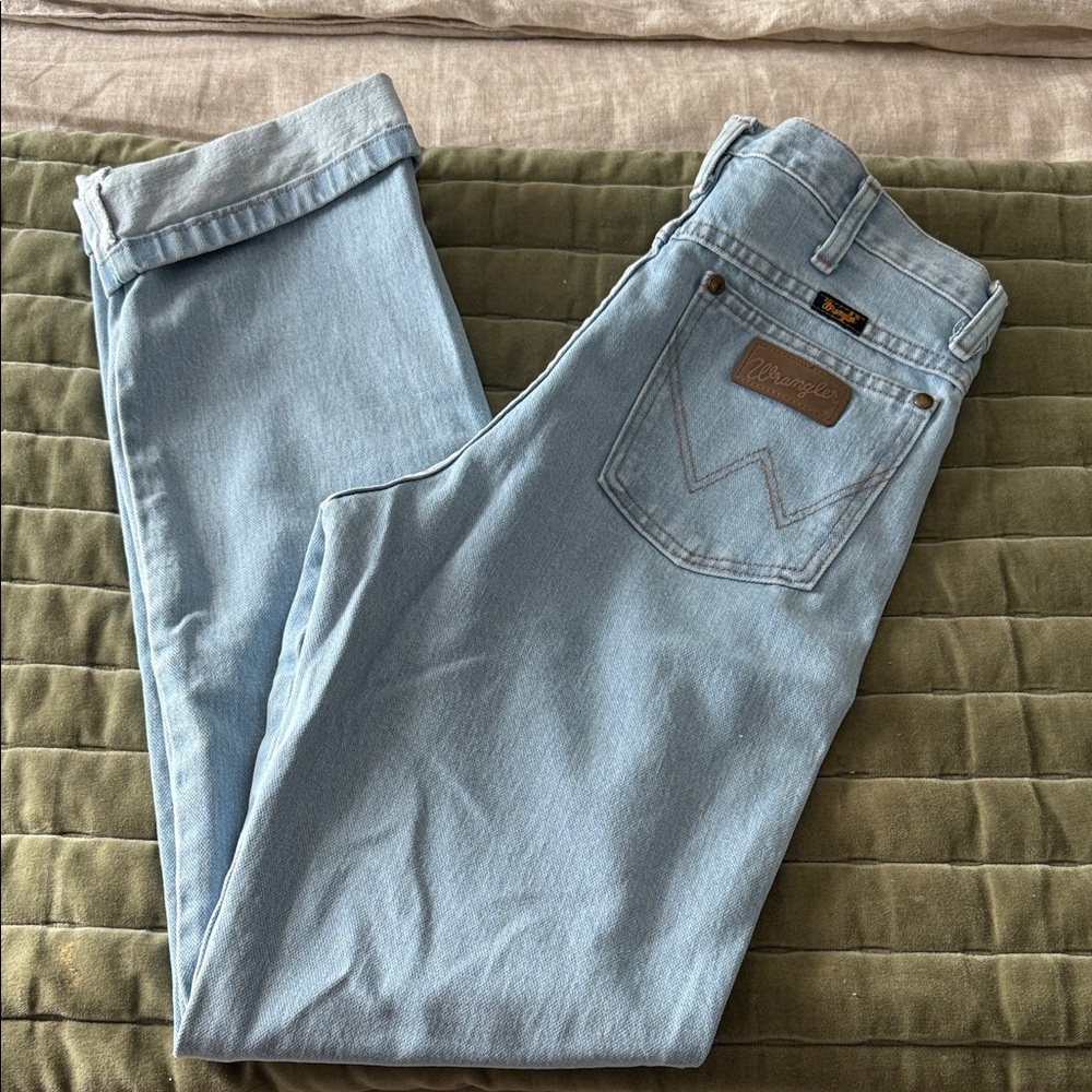 Wrangler Sky Blue Denim Pants